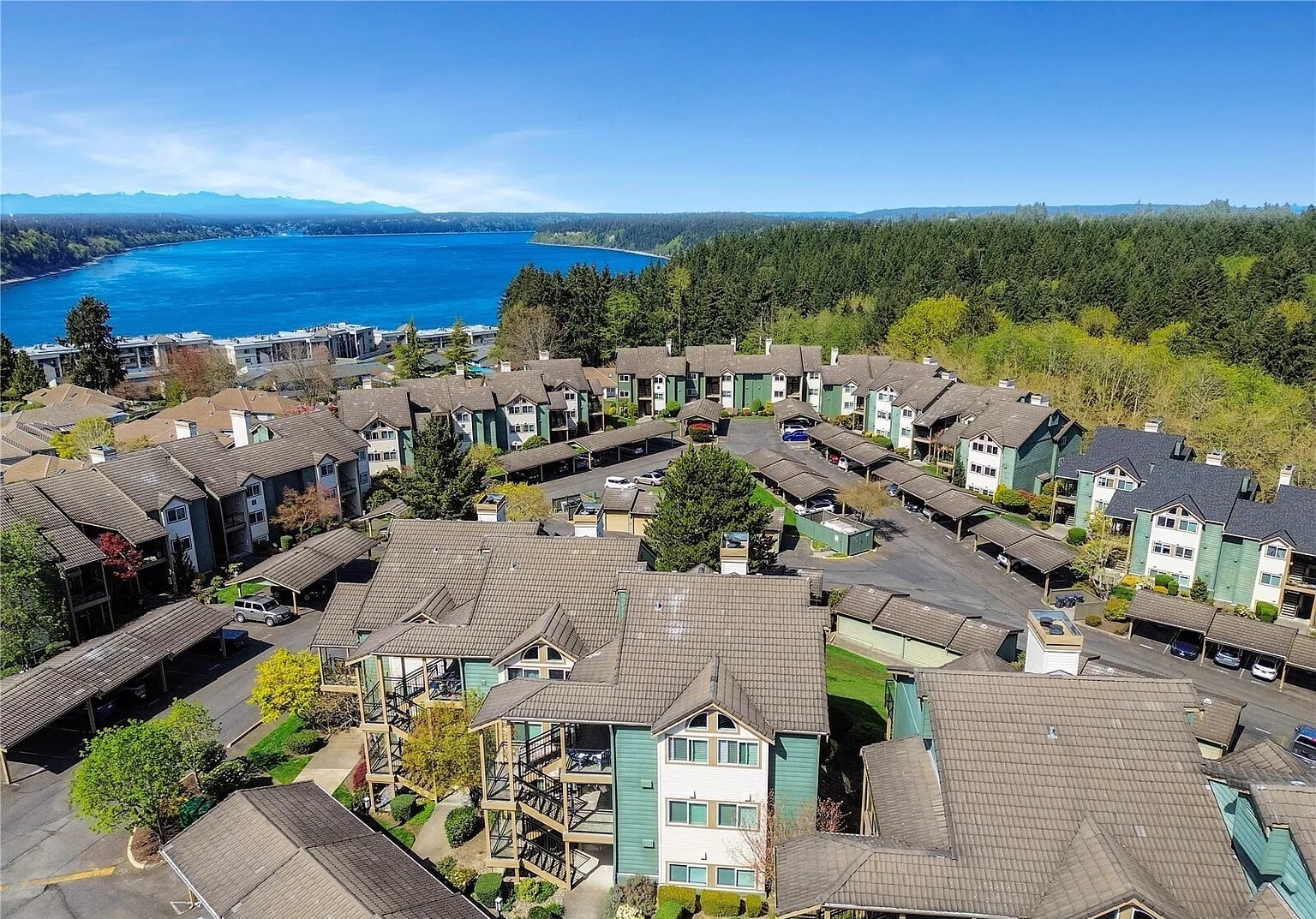Aerial view of Sunrise complex.